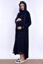 Pregnant and Postpartum Set with Hijab and Breastfeeding Features, 5 Pieces Effortt - Navy Blue - 7