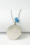 Silver Color Double Sided Inscribed Sufi Accordion Chain Stainless Steel Necklace