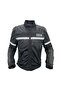 Hattuşa Black Summer Motorcycle Jacket Ce Certified