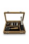 Discovery Set with Wooden Box – Vintage Decorative Set with Compass, Magnifying Glass, Binoculars, and Telescope - 2