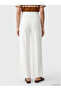 Ecru Women's Elastic Waist Trousers - 4