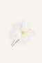 Women's Floral White Hair Accessory I0005Axns