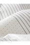 Graphic Dots Easy-Iron Single Duvet Cover Set 160X220 cm Gray - 6