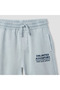 Boys Sweatshirt and Joggers Set with Text Print - Polyester - Long Sleeves and Collar - 6