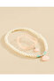 Girls Multicolour Necklace Set 2 Piece
