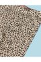 Infant Girls Beige Animal Print Leggings - 2