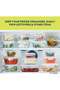 Klip-N-Store Square Glass Storage Container With Air Tight Lid Food Storage Container Microwave Safe Container 520 ml - 2