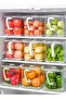 6.2L YAH Durable Fridge Container with Lid – Leakproof, Airtight Locks, Built-in Folding Handle - 7