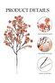 6 Pcs Artificial Flowers, Fake Gypsophila Flowers Bouquets, Artificial Babies Breath Flowers - 3
