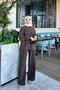 Brown Shirt and Trousers Modal Suit - 2