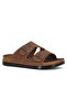 Men's Orthopedic Ultra Comfortable Sole Stylish Leather (Synthetic) Summer Slippers - 2