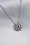 316L Steel Silver Color Open Clover Model Women's Necklace