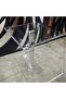 ® Deco square serving table, unique Acrylic plexi design for your home or office,40x40x53 cm, (Modern, ET007)