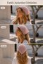 Pink Mesh Knitted Bandana Women's Tie-Back Hair Band Lightweight Stretchy Daily Bandana - 2