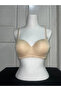 Stripe Patterned Underwire Non-Support Strapless Bra
