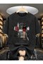 Acid Washed Oversize Unisex T-Shirt Washed Vintage Street Style Street Fashion Cotton Comfortable Fit Daily Wear T-Shirt