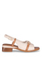 23111 Beige Genuine Leather Women's Shoes - 2