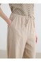Trendlucky Women's Trousers with Elastic Waist and Difference in Color - 3