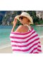 Arkwright Striped Beach Towels (30x60, 4 Pack) - 100% Cotton Perfect Pool Towels, Bath Towels (Pink) - 7