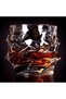 Tsukiglass Whiskey Glasses, Storm Japanese Crystal Whisky, Rocks, Bourbon, Old Fashioned, 2 Pcs, 330ml - 2