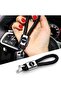 Car Brand Compatible Keychain Car Logo Compatible Steel Mesh Rope Keychain