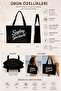 Women's Large Size Transparent Beach Bag Water Resistant Pool and Shoulder Bag - 3