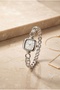 Helena Women's Steel Watch Silver Color Heart Stone Detailed Vintage Watch |   Old Money Luxury Elegant Stylish Women's Wristwatch 2026 - 5