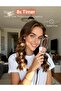 Automatic Rotating Hair Curler, Curling Wand with Anti-Scald Guard & One-Button Operation for Tangle-Free Curls, Dual V - 4