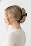 Shiny Black Modern Design Hair Clip Stylish Claw Clip for Women - 3