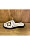 D26Yt-6055-Lx Genuine Leather Women's Slippers - 4