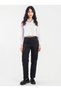 Front Pleated Detailed Pocketed Crop Women's Shirt
