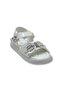 1809-26 Glittery Beaded Stone Anatomical Girls' Sandals 22-25