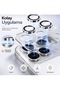 iPhone 17 Pro Compatible Metal Framed Camera Glass / Lens Protective Glass with Ar and Af Features - 4