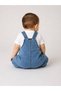 Flexible Denim Gardener Overalls Set with Cotton T-Shirt Summer Baby Girl and Boy Set Unisex - 5
