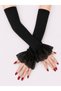 Stylish Sleeve Cover with Lace Detail, Practical Prayer Hijab Sleeve Cover