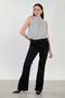 Women's Spanish Flare Pants - Black - 5