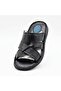 Emr Men's Genuine Leather Orthopedic Sole Slippers - 3