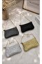 Women's Star Embroidered Chain Strap Shoulder Bag - 6