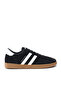 Rimini Black Suede Leather Men's Sneaker Shoes with Rubber Sole and Calf Lining - 2