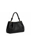 Glanzia Nova Noir Shoulder Bag Women's Shoulder Bag Stylish Daily Use Faux Leather Black - 4
