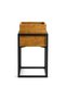 Koa Wooden Planter With Metal Stand 22x22x33cm -natural - 4