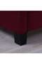 HERCOLINA BASE VELVET MAROON 150X200 CM - 5