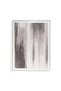 Ranto Vertical Abstract Hand Painted Framed Canvas Wall Art 90x5x120cm - Grey - 4