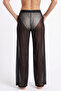Women's Black Tulle Pants Pareo - 5