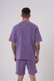 Men's Washable Relaxed T-Shirt with Purple Effect - 2