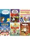 Primary School 1.2. and 3. Grade 6 Book Set Robotları Yendiğimiz Gün , Şampiyon Altın Ayak , Mia ve Bazı Şekerli Şeyler