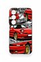 Samsung S23 Compatible Red Supra Patterned Silicone Case - 2