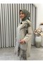 Patterned Linen 3-Piece Set Beige - 6