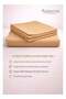 2-Piece Striped Microfiber Fitted Sheet Set Single 90x200cm – Soft Elastic Deep Pocket 17cm Bedsheet - 2