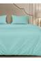 100% Cotton 4 pc Micro Checks Bedding Set - Stratosphre Blue - 3